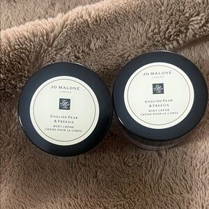 Jo Malone English Pear & Freesia Body Creme Duo 0.5 oz each